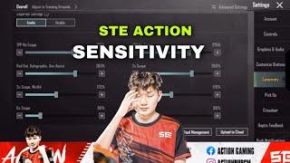 Ste Action New Sensitivity  2.6 Update Pubg Mobile