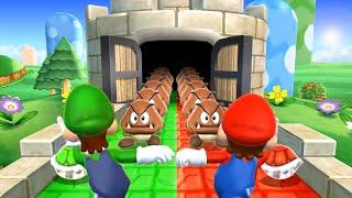 Mario Party 9 MiniGames - Mario Vs Luigi Vs Peach Vs Yoshi Master Cpu