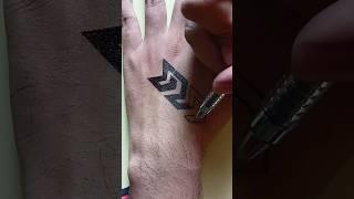 Tattoo design temporary on hands #shorts #ytshorts #tattoo #tattooartist #trending