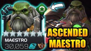 6 Star Rank 5 Ascended Maestro Gameplay - A DEFENSIVE MONSTER?? - Marvel Contest Of Champions