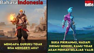 Percakapan Hero Guru dan Murid mobile legend bahasa Indonesia  Dialog Hero Murid & Guru