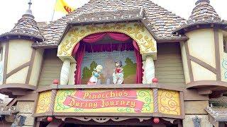 Pinocchios Daring Journey Ride In Tokyo Disneyland