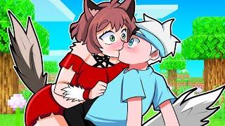 GOTEN BEIJOU a GAROTA LOBO no Minecraft