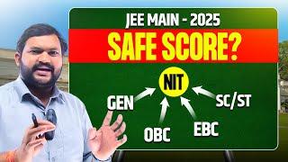 JEE Main 2025 Safe Score to get NIT  Category Wise Marks Required