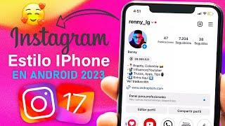 Nuevo INSTAGRAM Estilo iPhone 2023 ACTUALIZADO