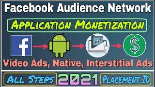 Facebook Audience Network Ads setup and Placement id creation 2021. Facebook Native Interstitial..