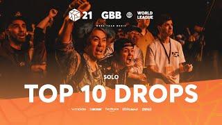 TOP 10 DROPS  Solo  GRAND BEATBOX BATTLE 2021 WORLD LEAGUE