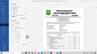 Membuat SKL Surat Keterangan Lulus Jadi Lebih Mudah dengan Mailings