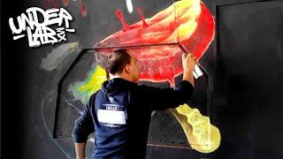 GRAFFITI - Mural de hamburguesas