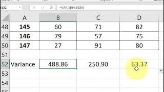 Homogeneity of Variance