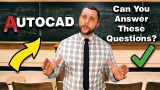AutoCAD - Practice questions for the Certified User exam