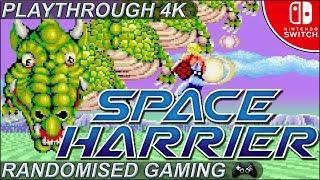 SEGA Ages Space Harrier - Nintendo Switch - Arcade &  Komainu Barrier Attack modes playthrough 4K