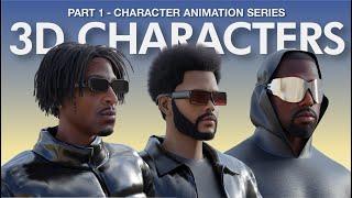 Creating Custom 3D Characters in Blender using FaceGen and Daz Part 1 - Character Animation Series