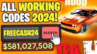 *NEW* ALL WORKING CODES FOR DA HOOD IN 2024 ROBLOX DA HOOD CODES