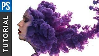 Photoshop Tutorial Powerful Ink Smoke Portrait