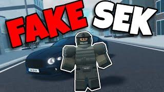 FAKE-SEK ÜBERFÄLLT die POLIZEI in NOTRUF HAMBURG und wird REICH? Notruf Hamburg ROBLOX Deutsch