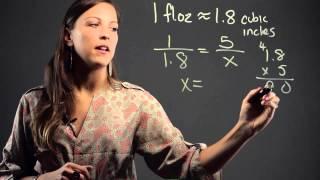 How to Convert Fluid Ounces to Cubic Inches  Math Education