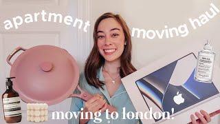 IM MOVING TO LONDON apartment shopping haul