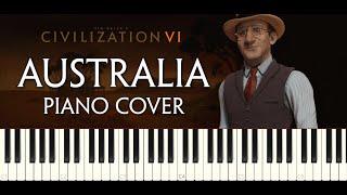 Civilization 6 - Australia Theme - Piano Cover REMASTERED