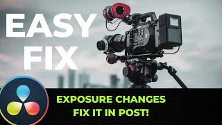 How to Fix Exposure Changes EASILY - Pro Tutorial for Beginners