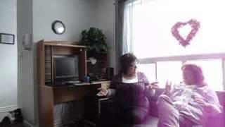 Barb Introduces Debbie SElib Community House womens group Fort Erie 6 FEb 2014
