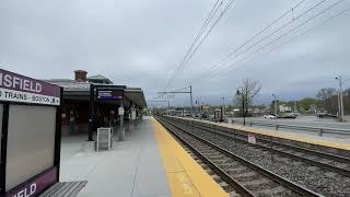 Amtraks Acela Express at top speed  Acela express train 2252 at 150 MPH @ MansfieldMA42223