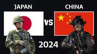 Japan vs China Military Power Comparison 2024  China vs Japan Military Power 2024