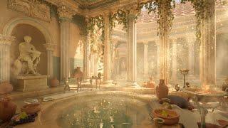 The Beautiful Ancient Roman Baths for Thinkers l Immersive Experience 4K