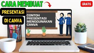 Cara Membuat Presentasi Power Point di Canva Terbaru Mudah Dan Cepat  Cara Bikin PPT di Canva