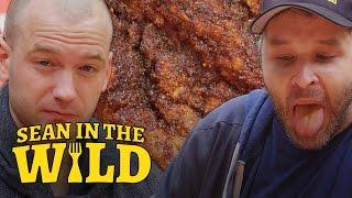 Sean Evans Eats L.A.s Spiciest Fried Chicken with Brian Redban  Sean in the Wild