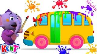 Kent el Elefante  ¡Autobús de Colores  Aprende y Canta   Learn Colors