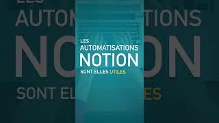 Je suis une grande fan des automatisations