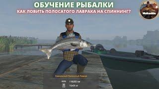 Fishing Planet  ЛОВЛЯ УНИКАЛЬНОГО ПОЛОСАТОГО ЛАВРАКА НА СПИННИНГ - ГАЙД  Дельта Сан-Хоакин США.