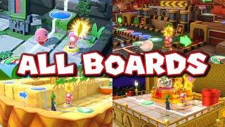 2-Player Super Mario Party - Mario Party Mode ALL BOARDS Brother and Sister Full Movie