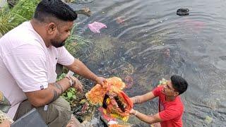 Last Day of Dashama Murti Visarjan 2024 vlog