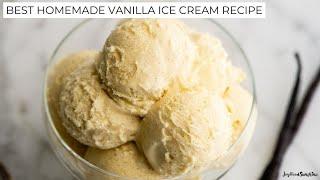 Best Homemade Vanilla Ice Cream Recipe