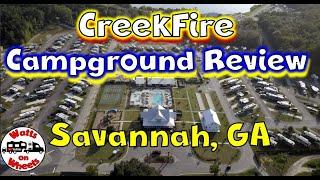  CreekFire RV Resort Review Savannah GA   Something We Have Never Seen at a Campground Before