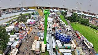 12 Minuten XXL Fahrt mit Chaos Pendel - Ottens  Onride  POV  Video Rheinkirmes Düsseldorf 2024