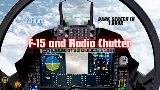 F-15 Flight Sounds & Radio Chatter for Relaxing Sleep and Stress Relief