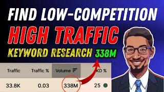 Find low-competition keywords with high traffic  keyword research  keyword research for seo