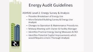 Commercial Energy Auditing Presentation