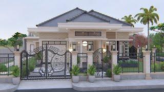 Desain Rumah 9x15m dengan 4 Kamar Tidur dan Musolah  Owner  Latif Affandi - Ambulu Jember Jatim