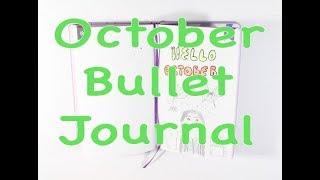 October Bullet Journal