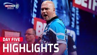 LAYING DOWN A MARKER Day Five Highlights  2024 Betfred World Matchplay
