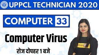 UPPCL TECHNICIAN  COMPUTER  By Preeti Maam  Class 33  Computer Virus