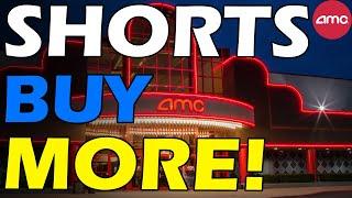 AMC SHORTS BUYING MORE SHARES Short Squeeze Update