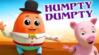 Humpty Dumpty saß an einer Wand  Kinderreime für Kinder  German Rhymes