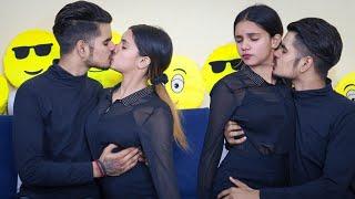 Love bite Prank On My So Much Cute Girlfriend   Real Kissing Prank  Gone Romantic  Couple Rajput
