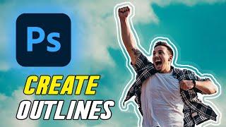 How to Outline Images for Thumbnails in Photoshop