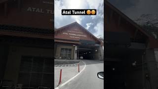 ATAL TUNNEL ROHTANG MANALI   Worlds Longest Highway Tunnel #shorts E#manali #ataltunnel